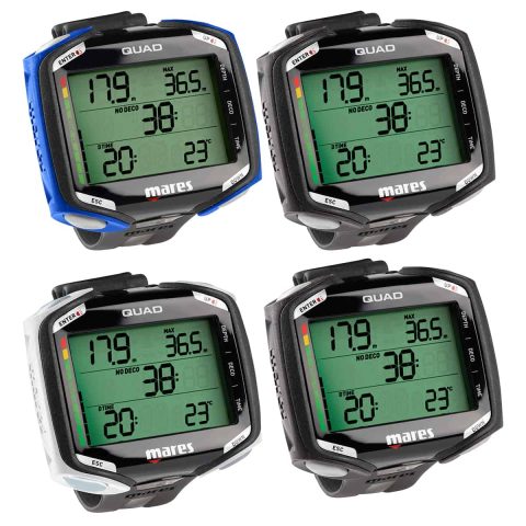 Mares Quad Dive computer All Colours