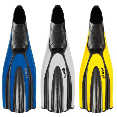 Mares Superchannel Full Foot FF Snorkelling Fins