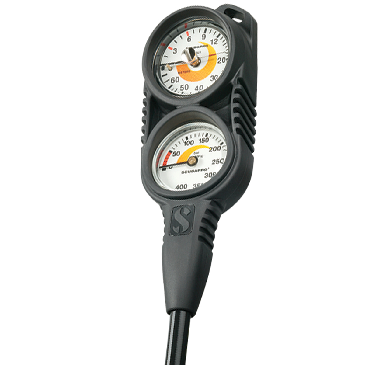 Scubapro Compact 2-Hole Console With SPG + Depth