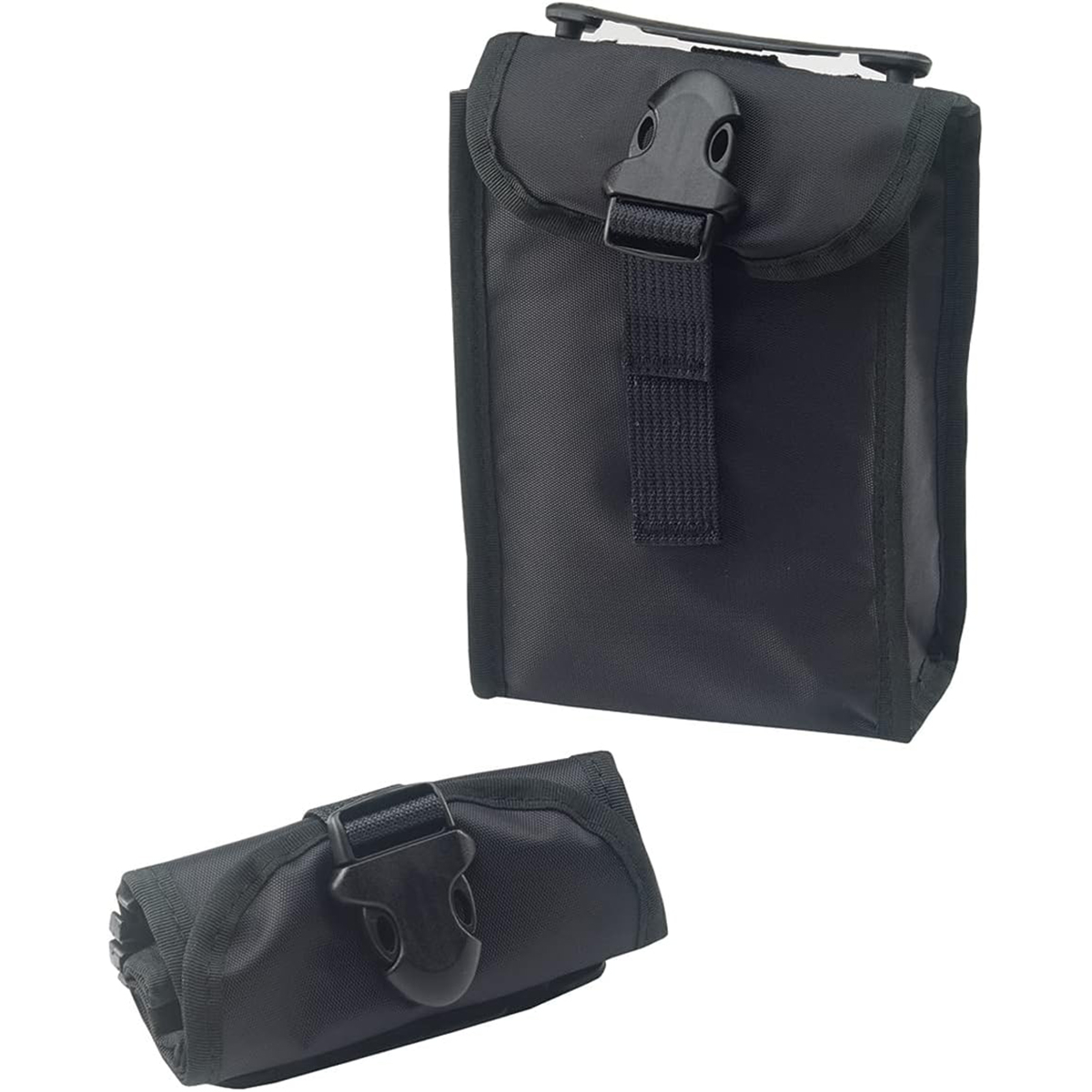 Scubapro Hydros Pro BCD Ninja Pocket Rolled Up + Unrolled