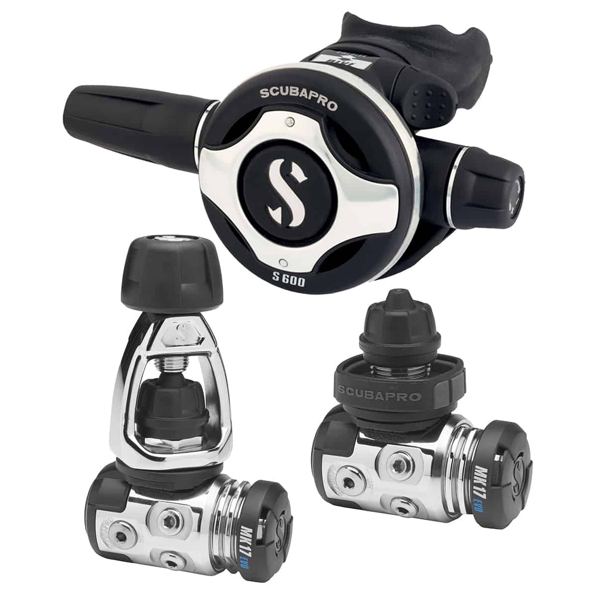 Scubapro MK17 S600 Regulator DIN and INT