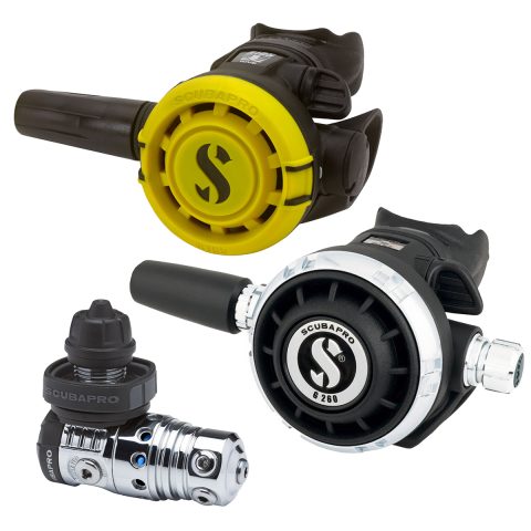 Scubapro MK25 G260 + R105 Octopus Regulator Bundle