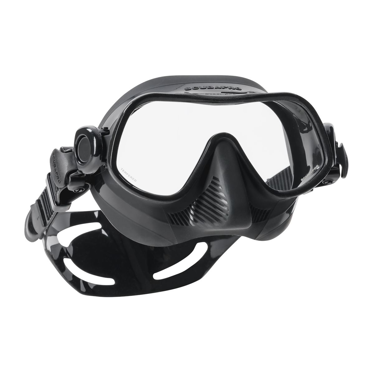 Scubapro Steel Pro Single Lens Dive Mask Black