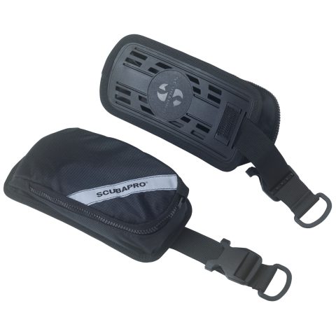 Scubapro Hydros Pro BCD Weight Pocket Front + Back