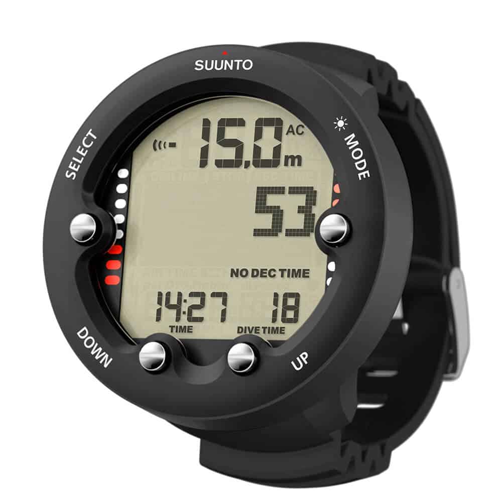 Suunto Zoop Novo Black Dive Screen Metric Profile