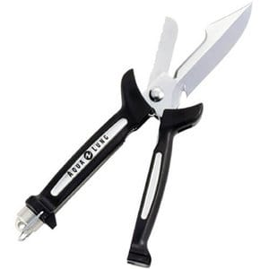 Aqualung Cisors Dive Knife / Shears | Large Blade