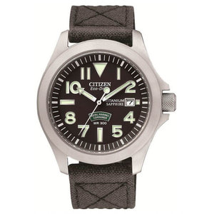 Citizen Mens Royal Marine Commando Eco-Drive Watch | BN0110-06E