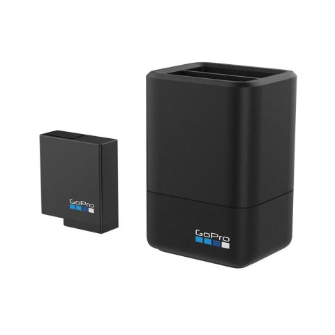 GoPro Hero7 Black Dual Battery Charger inc Spare Battery - Hero6 & Hero5