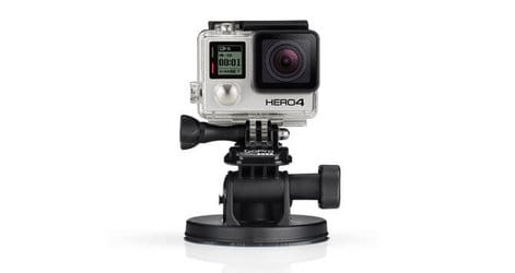 GoPro Suction Cup Mount. For all GoPro Cameras