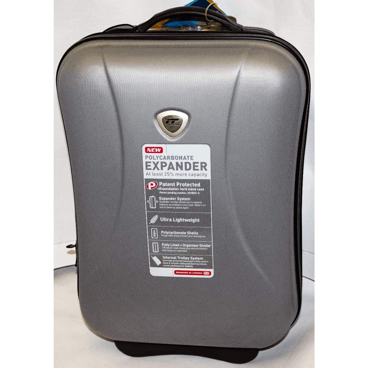 Fujifilm/IT Polycarbonate Expander 2 Wheeled Cabin Luggage Case