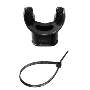 Mares Regulator Mouthpiece - Standard Size - Black Silicone