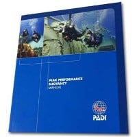 PADI Peak Performance Buoyancy Specialty Diver Manual