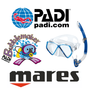 PADI Bubblemaker Kids Diving Session inc Mask + Snorkel