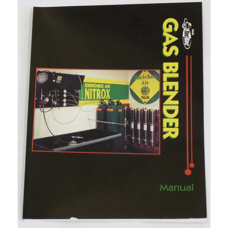 PADI Gas Blender Manual - With DSAT Blending Software Download