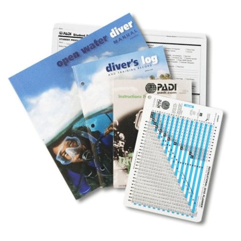PADI Open Water Diver Crewpak with RDP Table, Metric