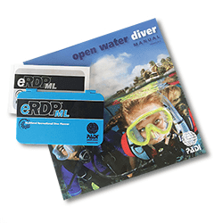 PADI Open Water Manual with eRDPML, Metric