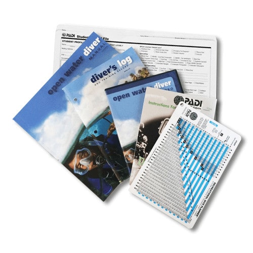 PADI Open Water Diver Ultimate Crewpak with RDP Table