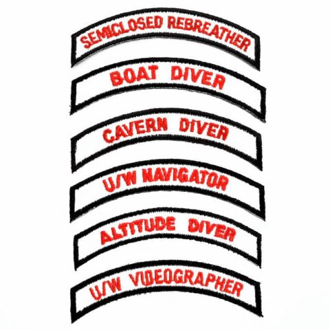 PADI Drysuit Speciality Emblem / Chevron