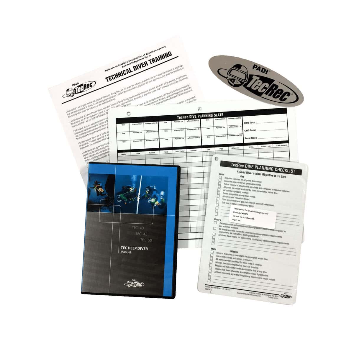 PADI Tec Deep Student Crewpak