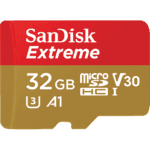 SanDisk Extreme 32GB Micro SDHC UHS-1 Card For GoPro