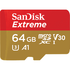 SanDisk Extreme 64GB Micro SDXC UHS-1 Card For GoPro