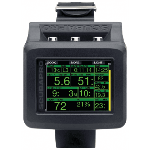 Scubapro G2 Dive Computer Display Detailed