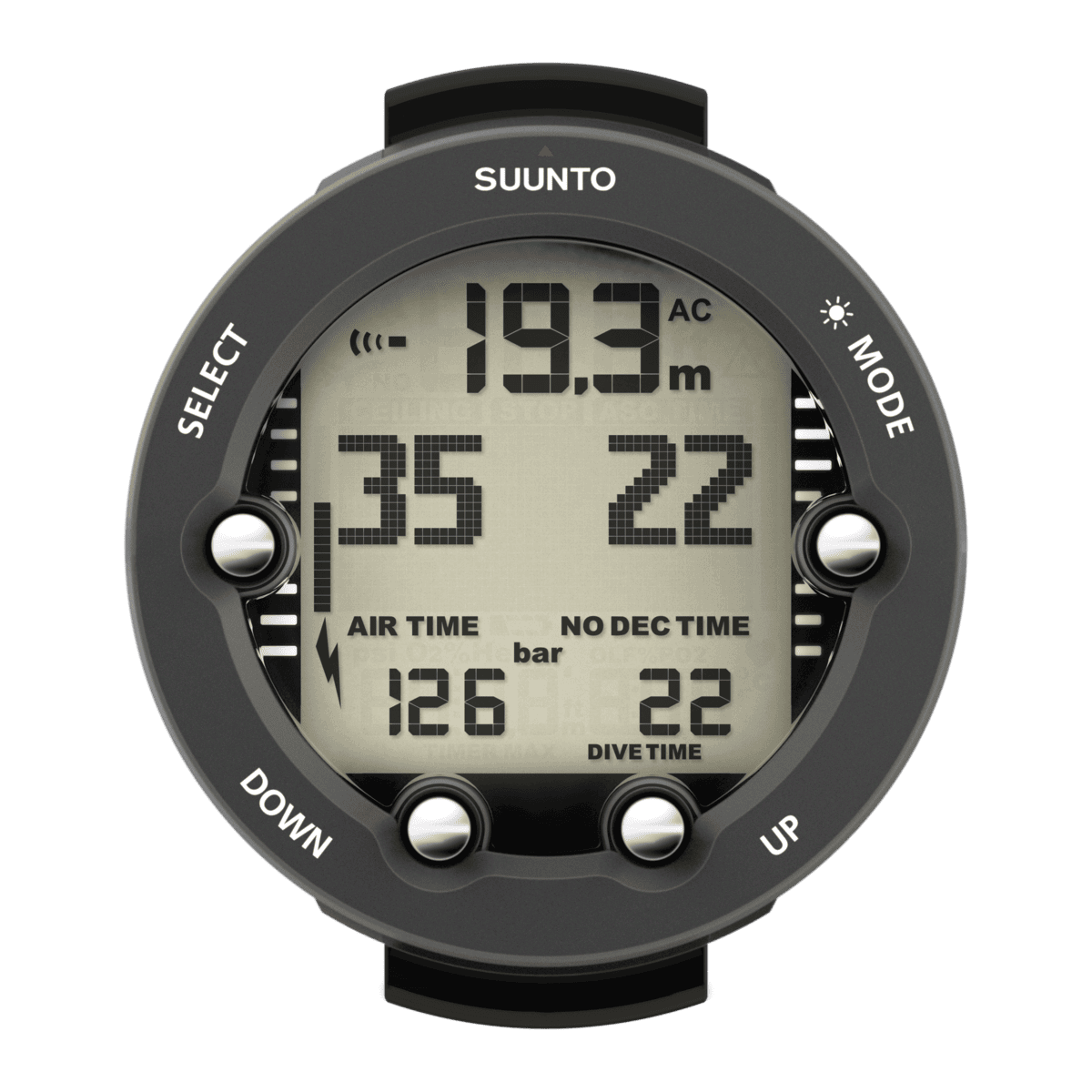 Suunto Vyper Novo Dive Computer - Graphite
