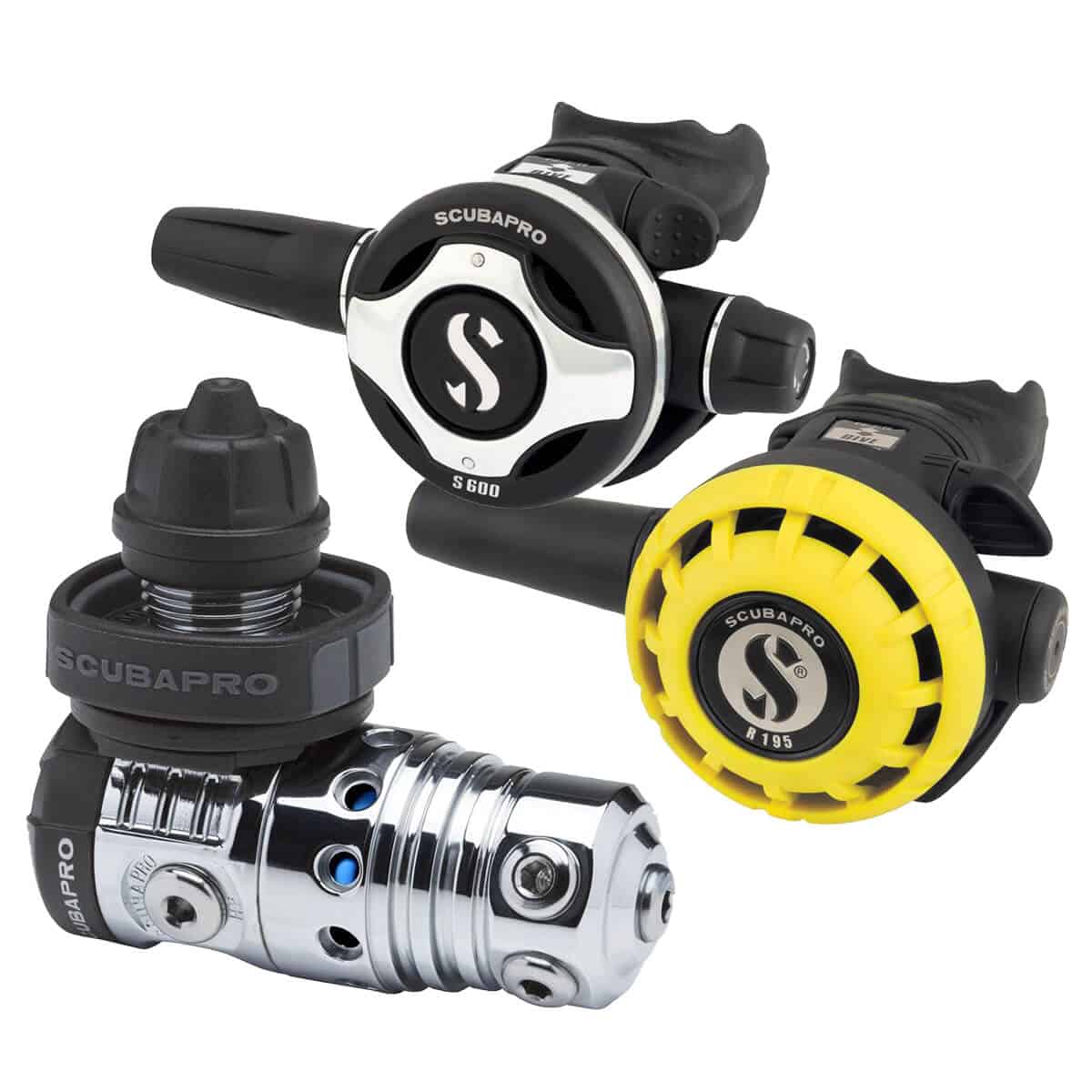 Scubapro MK25 EVO S600 + R195 Octopus Regulator Package