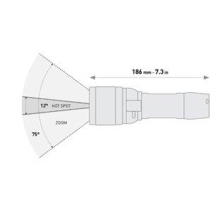 Mares EOS 10RZ Rechargeable Diving Torch - 1010 Lumens Dive Torch