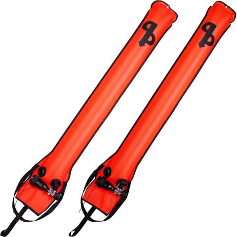 AP Diving SMB With Crack Cylinder Red