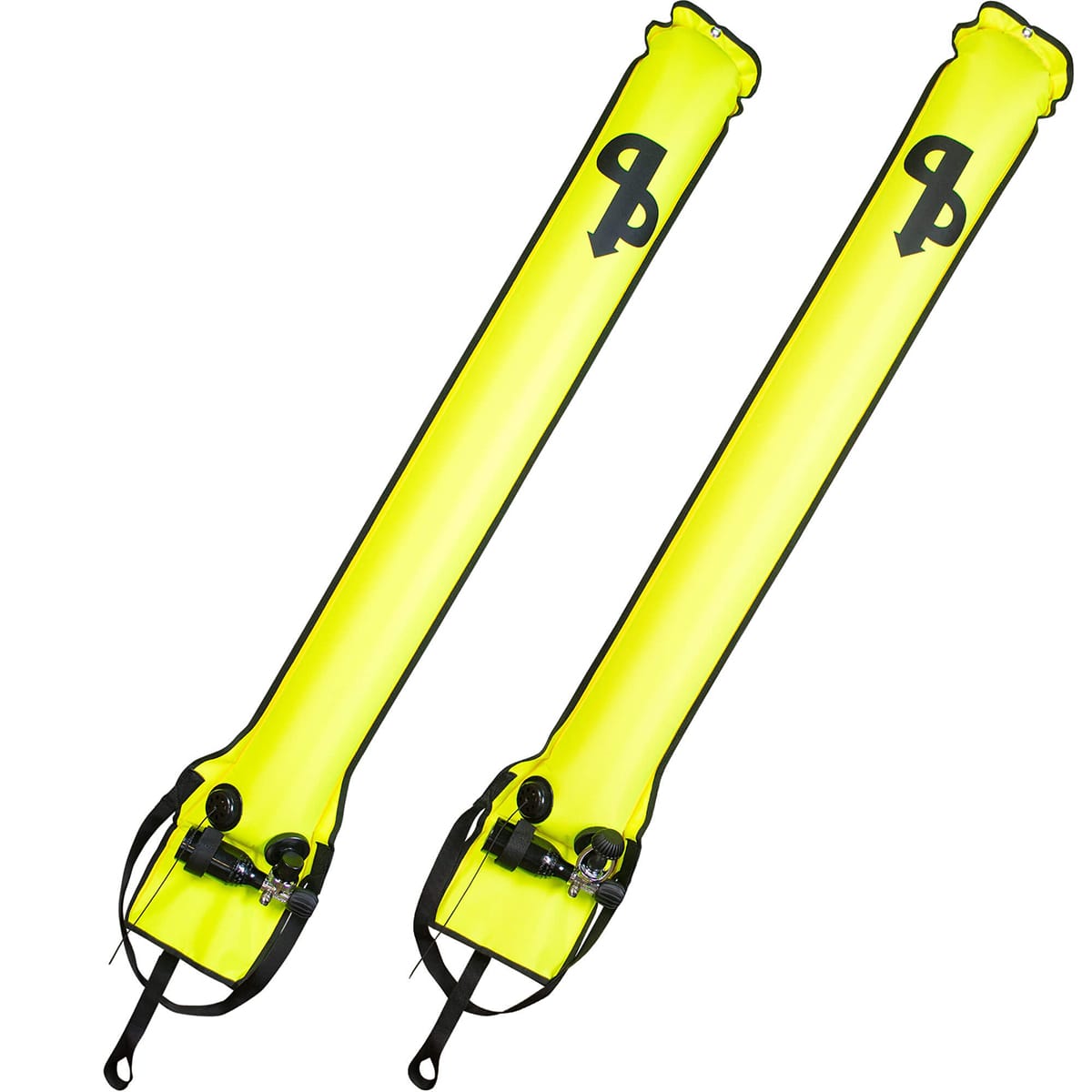 AP Diving SMB With Crack Cylinder Yellow