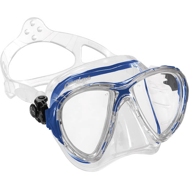 Cressi Big Eyes Evolution Mask - Clear Skirt