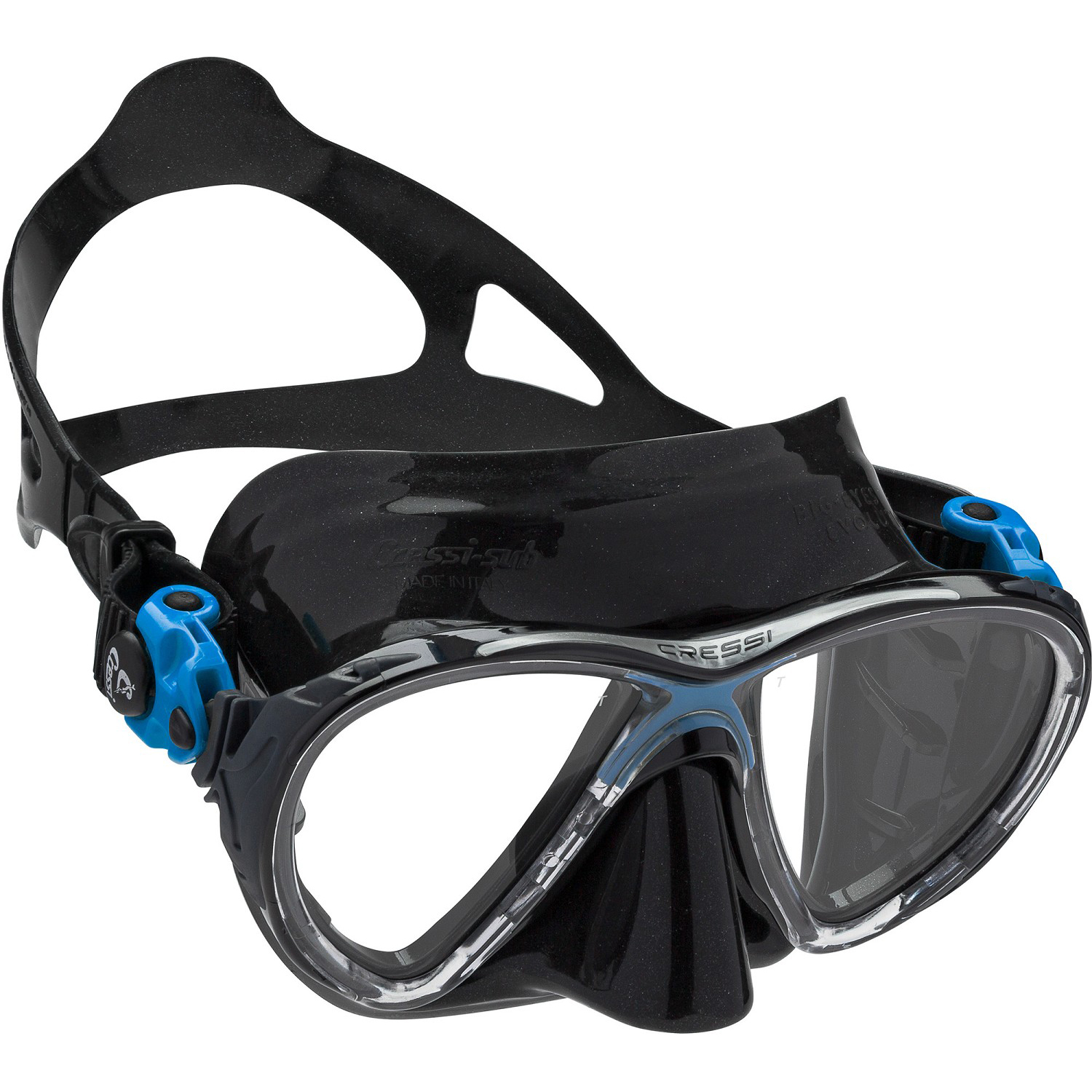 cressi big eyes evolution black and blue