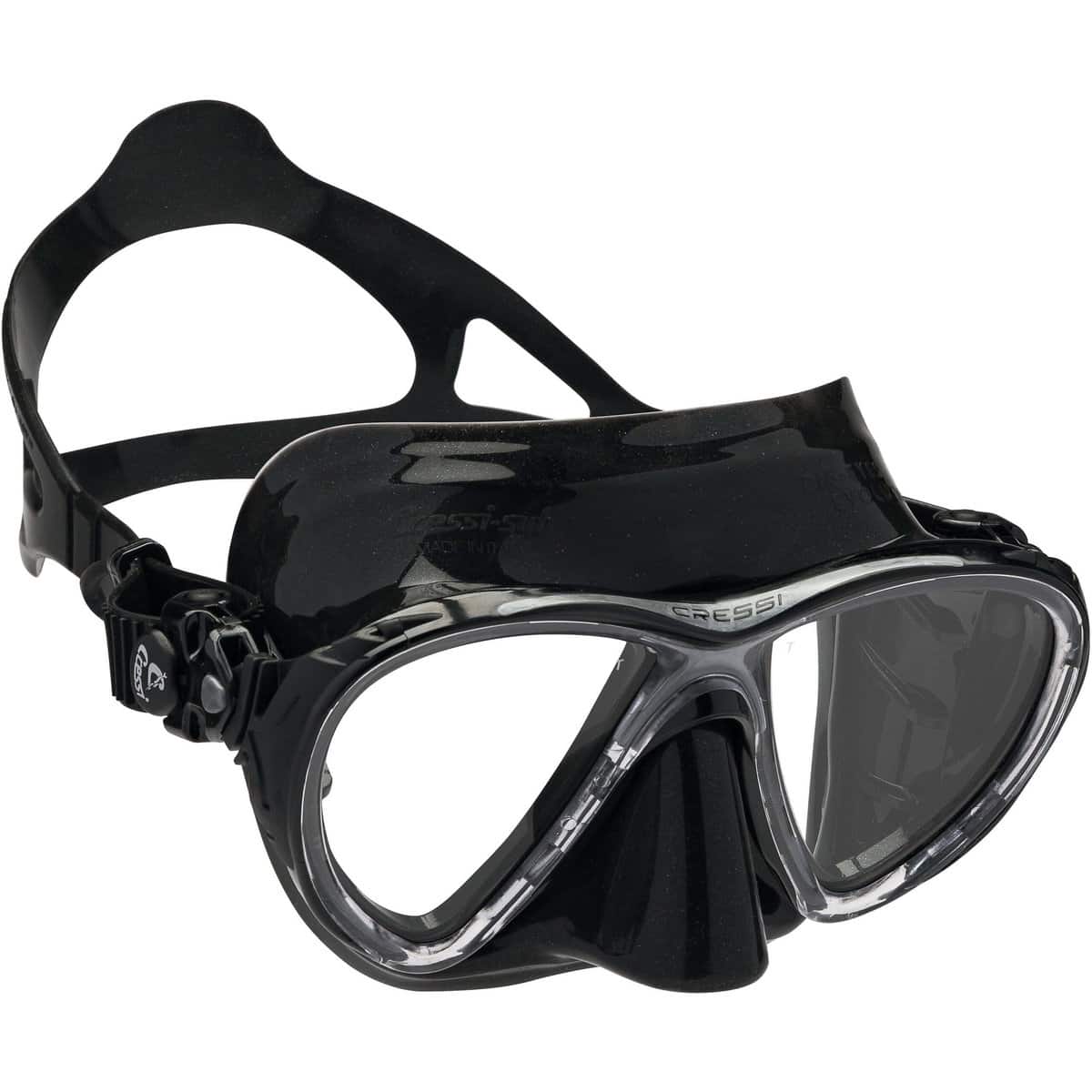 Cressi Big Eyes Evolution Mask - Black Skirt