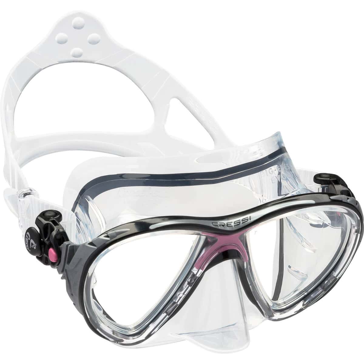 Cressi Big Eyes Evolution Mask - Clear Skirt