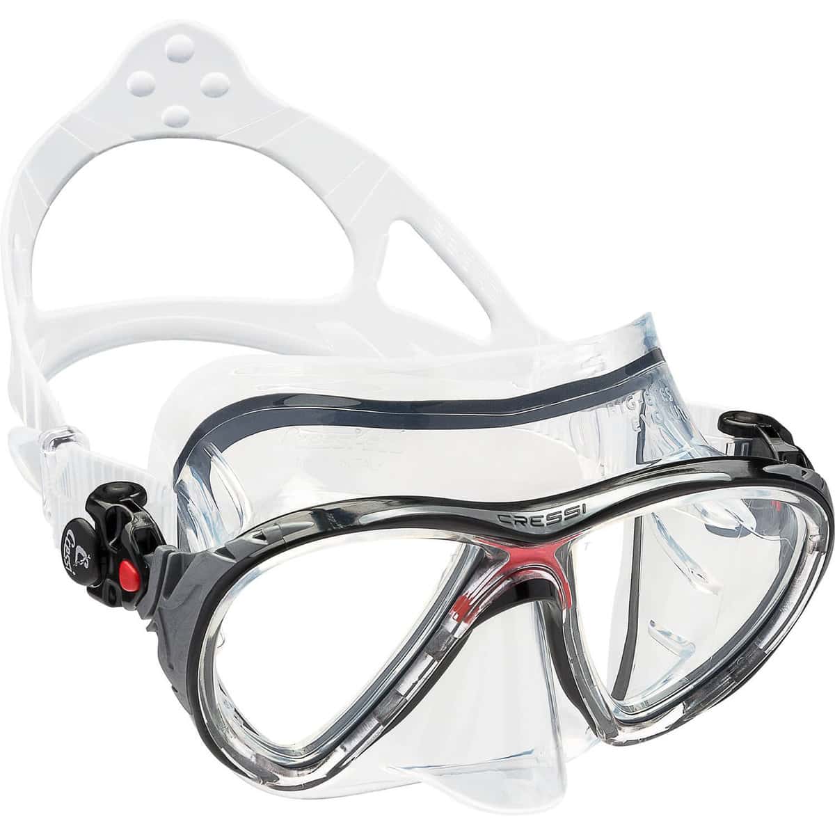 Cressi Big Eyes Evolution Mask - Clear Skirt