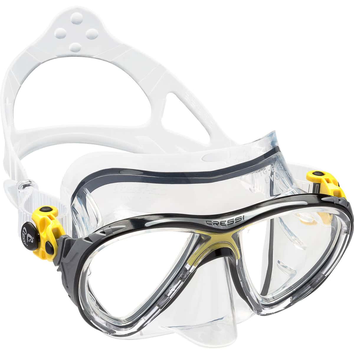 Cressi Big Eyes Evolution Mask - Clear Skirt