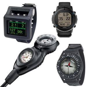 Dive Computers + Instruments