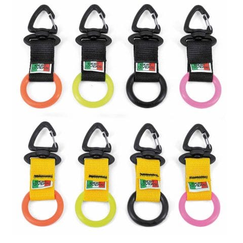 Best Divers Silicone Ring Octopus Clip All Colours