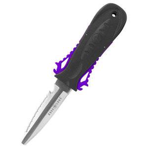 Aqualung Squeeze Lock BCD Dive Knife {Choose A Colour:Squeeze Lock Knife - Purple}