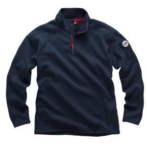 Gill Mens Knit Fleece - Graphite + Navy + Sailcloth + Silver