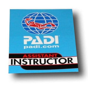PADI Assistant Instructor Vinyl Decal