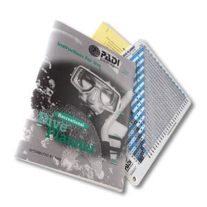 PADI RDP Table - Metric