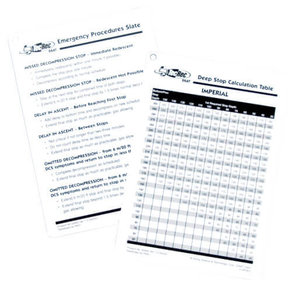 PADI TecRec Emergency Procedures Slate