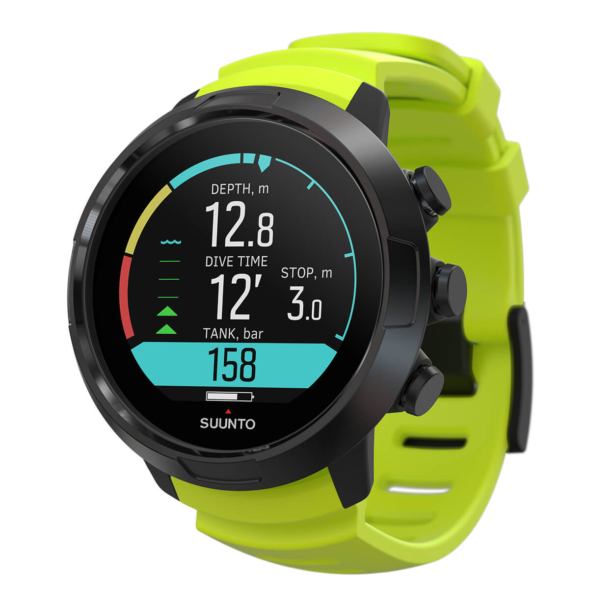 Suunto D5 Black Dive Computer + Tank Pod Bundle