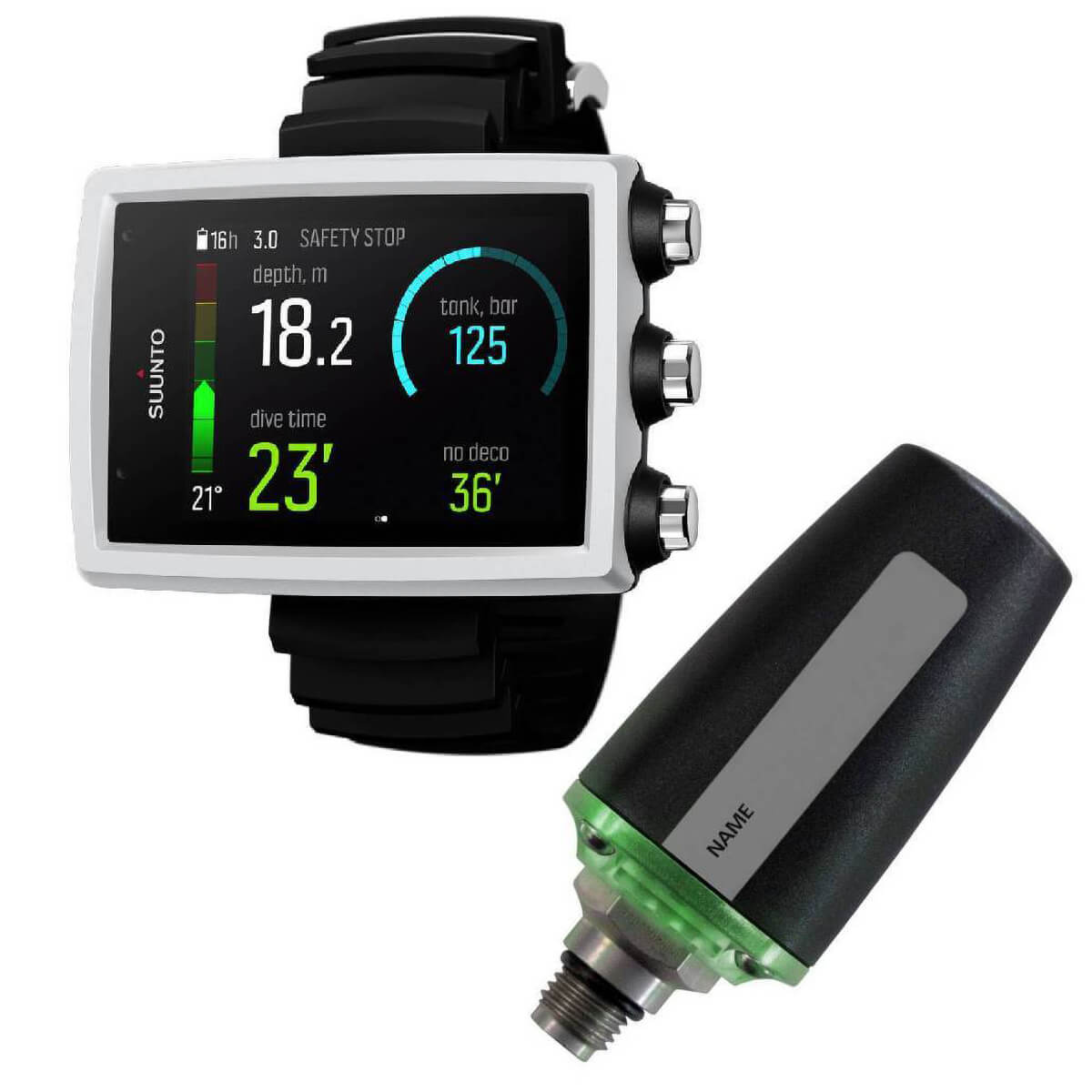 Suunto Eon Core + Tank Pod Bundle White