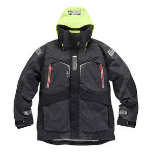 Gill Mens OS2 Offshore Sailing Jacket OS23J | Graphite | Lime