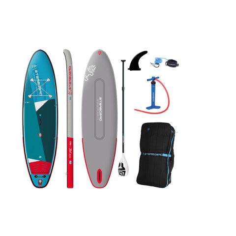 Starboard IGO Zen DC iSUP + Tufskin Paddle - 10'8 Inflatable Paddleboard Bundle