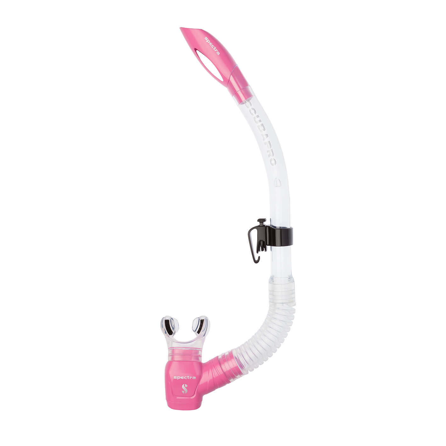 Scubapro Spectra Semi Dry Snorkel Clear/Pink