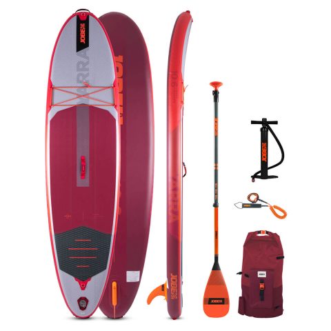 Jobe Yarra iSUP Paddleboard Package Red